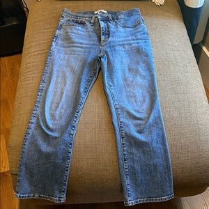Madewell Women's Boot Cut Jeans in Blue